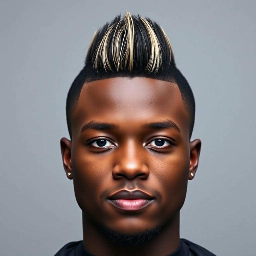 Faux mohawk
