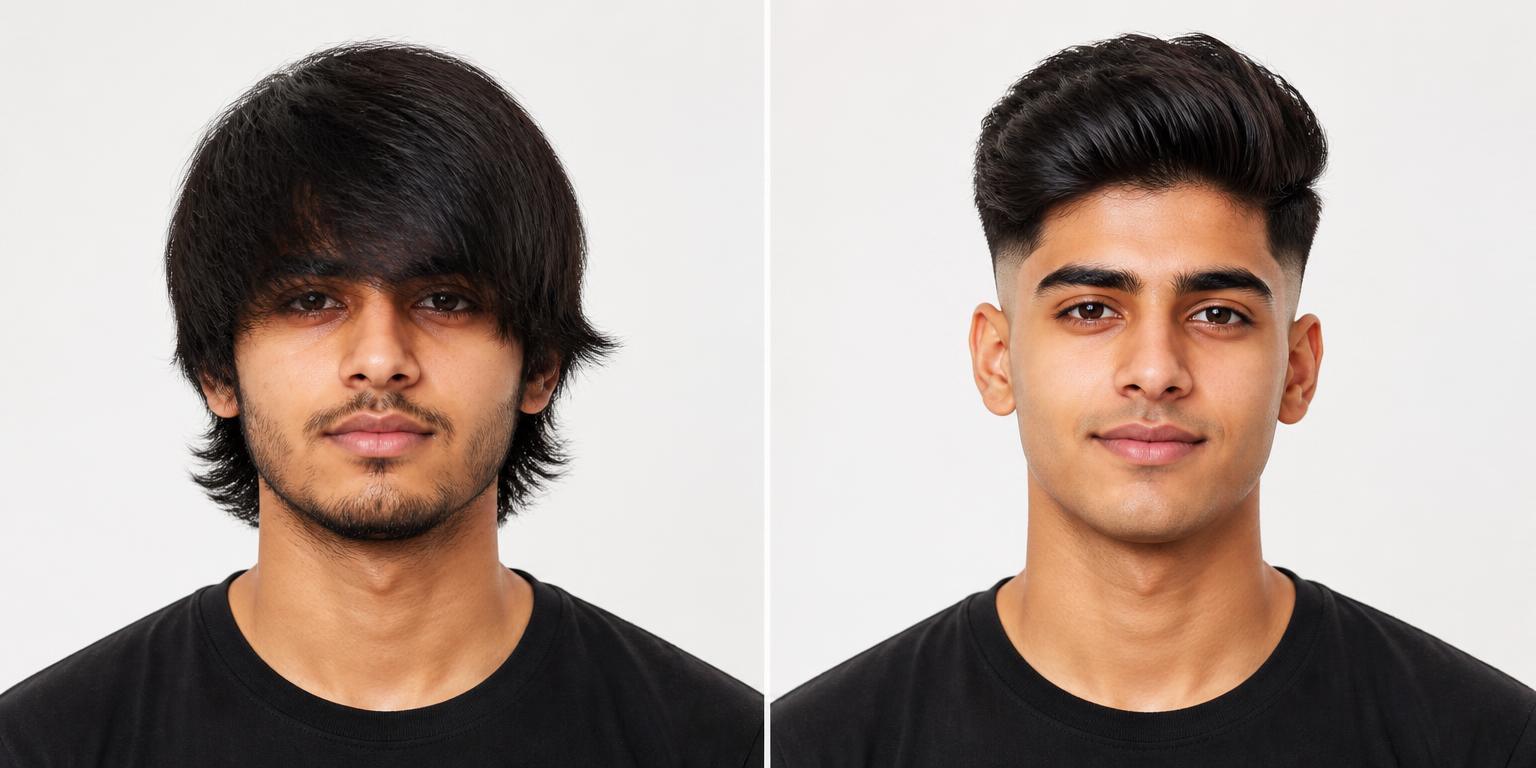 Transformation avant / après