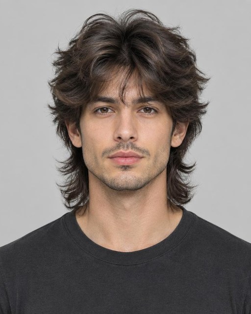 Wolf cut